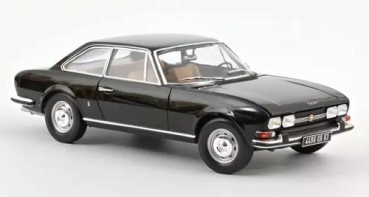 184816 Peugeot 504 Coupe 1972 Black 1:18